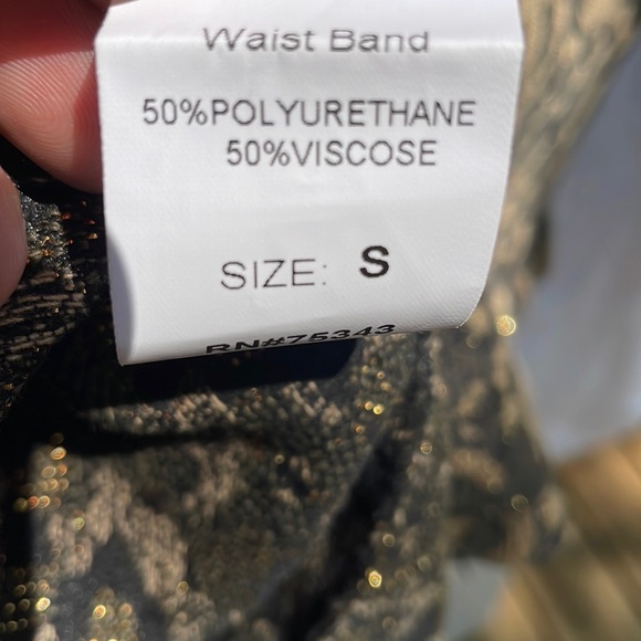 "Love is"   Black / Camo Dress, Size Small - Picture 13 of 15